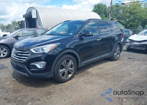 2013 Hyundai Santa Fe Limited from USA, damaged, VIN KM8SR4HF7DU001414